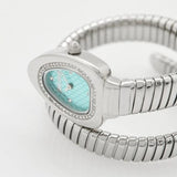 Buy Shop Just Cavalli Lady Snake Blue Dial Silver Steel Strap Watch for Women - JC1L249M0015 USA Online