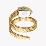 Buy Shop Just Cavalli Lady Snake Green Dial Gold Steel Strap Watch for Women - JC1L249M0035 USA Online