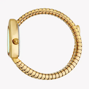 Buy Shop Just Cavalli Lady Snake Green Dial Gold Steel Strap Watch for Women - JC1L249M0035 USA Online
