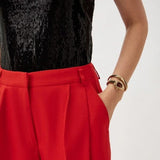 Buy Shop Just Cavalli Lady Snake Red Dial Gold Steel Strap Watch for Women - JC1L249M0025 USA Online