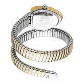 Buy Shop Just Cavalli Lady Snake Silver Dial Two Tone Steel Strap Watch for Women - JC1L249M0055 USA Online