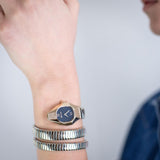 Buy Shop Just Cavalli Lunara Blue Dial Two Tone Steel Strap Watch for Women - JC1L397M0085 USA Online