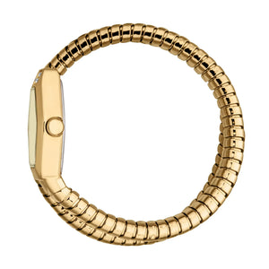 Buy Shop Just Cavalli Lunara Gold Dial Gold Steel Strap Watch for Women - JC1L397M0035 USA Online