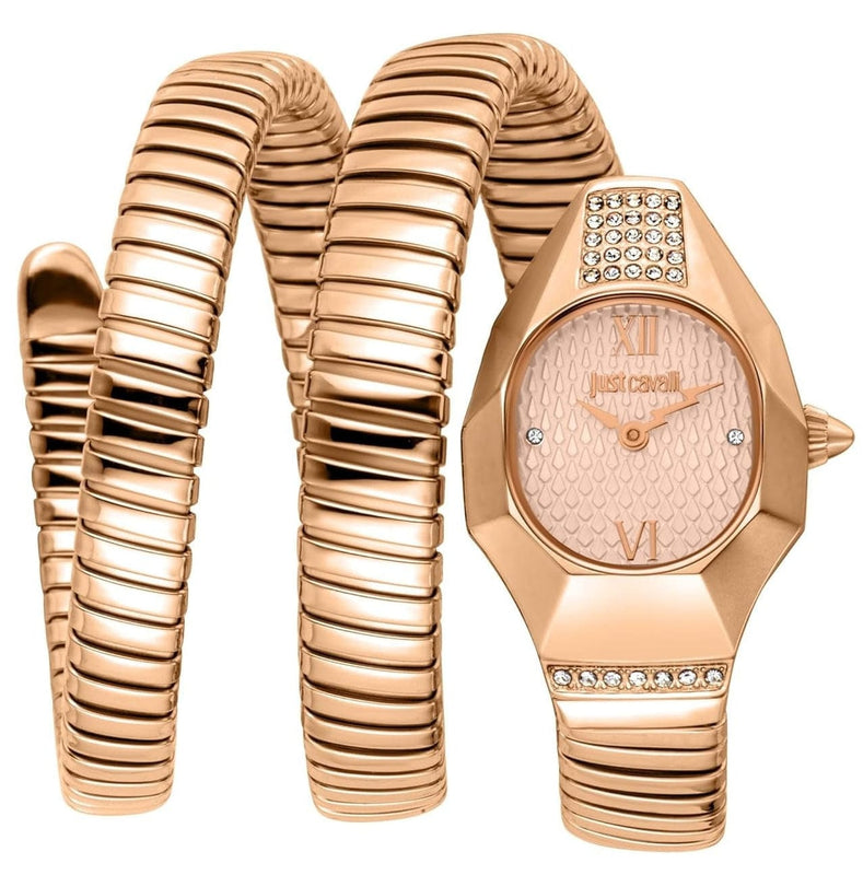 Buy Shop Just Cavalli Lunara Rose Gold Dial Rose Gold Steel Strap Watch for Women - JC1L397M0055 USA Online