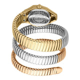 Buy Shop Just Cavalli Lunara Silver Dial Tri Tone Steel Strap Watch for Women - JC1L397M0095 USA Online