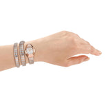 Buy Shop Just Cavalli Lunara Silver Dial Two Tone Steel Strap Watch for Women - JC1L397M0075 USA Online