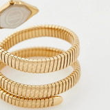 Buy Shop Just Cavalli Mesmerizing Red Dal Gold Steel Strap Watch for Women - JC1L304M0035 USA Online