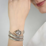 Buy Shop Just Cavalli Mesmerizing White Dial Two Tone Steel Strap Watch for Women - JC1L304M0075 USA Online