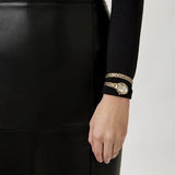 Buy Shop Just Cavalli Novara Mother of Pearl Dial Two Tone Steel Strap Watch for Women - JC1L264M0055 USA Online