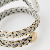 Buy Shop Just Cavalli Novara Mother of Pearl Dial Two Tone Steel Strap Watch for Women - JC1L264M0055 USA Online