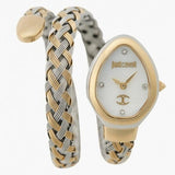 Buy Shop Just Cavalli Novara Mother of Pearl Dial Two Tone Steel Strap Watch for Women - JC1L264M0055 USA Online