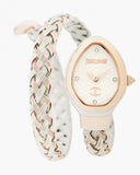 Buy Shop Just Cavalli Novara Silver Dial Two Tone Steel Strap Watch for Women - JC1L264M0075 USA Online