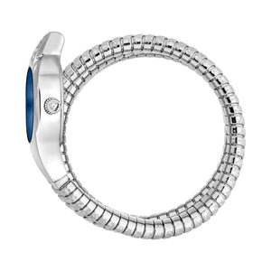 Buy Shop Just Cavalli Ravenna Blue Dial Silver Steel Strap Watch for Women - JC1L271M0015 USA Online