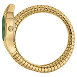 Buy Shop Just Cavalli Ravenna Green Dial Gold Steel Strap Watch for Women - JC1L271M0035 USA Online