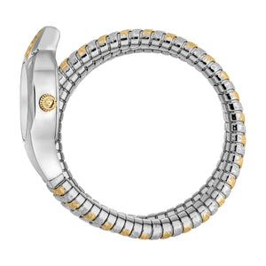 Buy Shop Just Cavalli Ravenna Silver Dial Two Tone Steel Strap Watch for Women - JC1L271M0055 USA Online