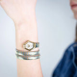 Buy Shop Just Cavalli Romina Gold Dial Two Tone Steel Strap Watch for Women - JC1L395M0055 USA Online