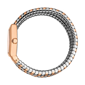 Buy Shop Just Cavalli Romina Rose Gold Dial Two Tone Steel Strap Watch for Women - JC1L395M0065 USA Online