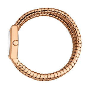 Buy Shop Just Cavalli Romina Silver Dial Rose Gold Steel Strap Watch for Women - JC1L395M0045 USA Online