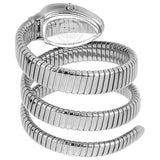 Buy Shop Just Cavalli Serpente Metallica Blue Dial Silver Steel Strap Watch for Women - JC1L209M0025 USA Online