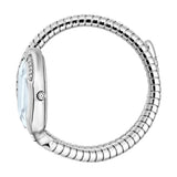 Buy Shop Just Cavalli Serpente Metallica Blue Dial Silver Steel Strap Watch for Women - JC1L223M0015 USA Online