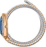 Buy Shop Just Cavalli Serpente Metallica Blue Dial Two Tone Steel Strap Watch for Women - JC1L224M0095 USA Online
