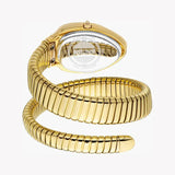 Buy Shop Just Cavalli Serpente Metallica Green Dial Gold Steel Strap Watch for Women - JC1L223M0035 USA Online