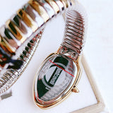 Buy Shop Just Cavalli Serpente Metallica Mother of Pearl Dial Two Tone Steel Strap Watch for Women - JC1L208M0065 USA Online