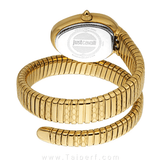 Buy Shop Just Cavalli Serpente Metallica White Dial Gold Steel Strap Watch for Women - JC1L224M0035 USA Online