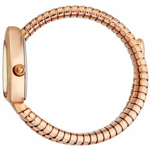 Buy Shop Just Cavalli Signature Snake Green Dial Rose Gold Steel Strap Watch for Women - JC1L249M0045 USA Online