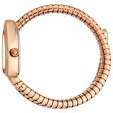 Buy Shop Just Cavalli Signature Snake Green Dial Rose Gold Steel Strap Watch for Women - JC1L249M0045 USA Online