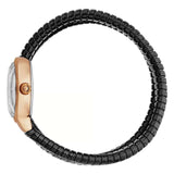 Buy Shop Just Cavalli Snake Black Dial Black Steel Strap Watch for Women - JC1L269M0075 USA Online