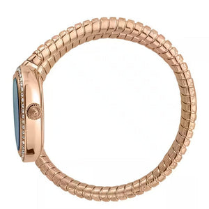 Buy Shop Just Cavalli Solo Blue Dial Rose Gold Steel Strap Watch for Women - JC1L167M0045 USA Online