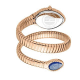 Buy Shop Just Cavalli Specchio Blue Dial Rose Gold Steel Strap Watch for Women - JC1L322M0045 USA Online