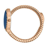 Buy Shop Just Cavalli Specchio Blue Dial Rose Gold Steel Strap Watch for Women - JC1L322M0045 USA Online