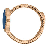 Buy Shop Just Cavalli Specchio Blue Dial Rose Gold Steel Strap Watch for Women - JC1L322M0045 USA Online