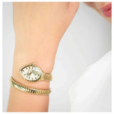 Buy Shop Just Cavalli Specchio Gold Dial Gold Steel Strap Watch for Women - JC1L322M0025 USA Online