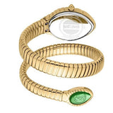 Buy Shop Just Cavalli Specchio Green Dial Gold Steel Strap Watch for Women - JC1L322M0035 USA Online