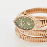Buy Shop Just Cavalli Specchio Green Dial Rose Gold Steel Strap Watch for Women - JC1L323M0045 USA Online