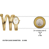 Buy Shop Just Cavalli Specchio Silver Dial Gold Steel Strap Watch for Women - JC1L323M0025 USA Online