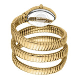Buy Shop Just Cavalli Specchio Silver Dial Gold Steel Strap Watch for Women - JC1L323M0025 USA Online