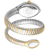 Buy Shop Just Cavalli Specchio Silver Dial Two Tone Steel Strap Watch for Women - JC1L322M0055 USA Online
