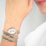Buy Shop Just Cavalli Specchio Silver Dial Two Tone Steel Strap Watch for Women - JC1L323M0065 USA Online
