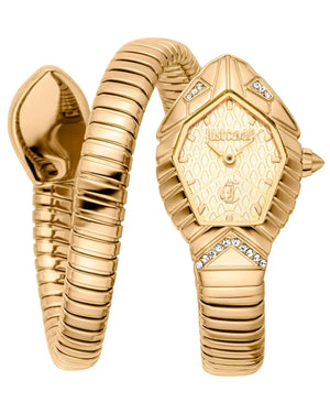 Buy Shop Just Cavalli Speranza Gold Dial Gold Steel Strap Watch for Women - JC1L356M0025 USA Online