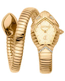 Buy Shop Just Cavalli Speranza Gold Dial Gold Steel Strap Watch for Women - JC1L356M0025 USA Online
