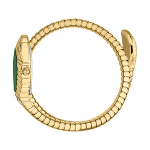 Buy Shop Just Cavalli Speranza Green Dial Gold Steel Strap Watch for Women - JC1L356M0035 USA Online