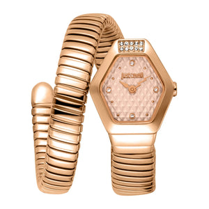 Buy Shop Just Cavalli Splora Rose Gold Dial Rose Gold Steel Strap Watch for Women - JC1L394M0045 USA Online