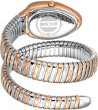 Buy Shop Just Cavalli Taglio Red Dial Two Tone Steel Strap Watch for Women - JC1L225M0105 USA Online