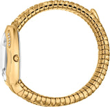 Buy Shop Just Cavalli Taglio White Dial Gold Steel Strap Watch for Women - JC1L226M0025 USA Online