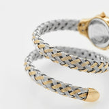 Buy Shop Just Cavalli Twined Mother of Pearl Dial Two Tone Steel Strap Watch for Women - JC1L305M0055 USA Online