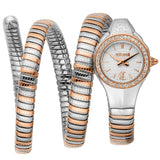 Buy Shop Just Cavalli Vita White Dial Two Tone Steel Strap Watch for Women - JC1L355M0065 USA Online